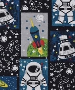 Space Mission Flannel Swatch
